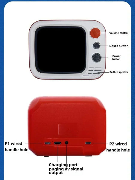 H7 Retro Handheld Game Console with 740 Classic Games