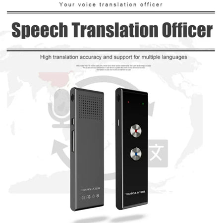 Portable T8 Smart Voice Translator | 40 Languages | Real-Time Two-Way Translation