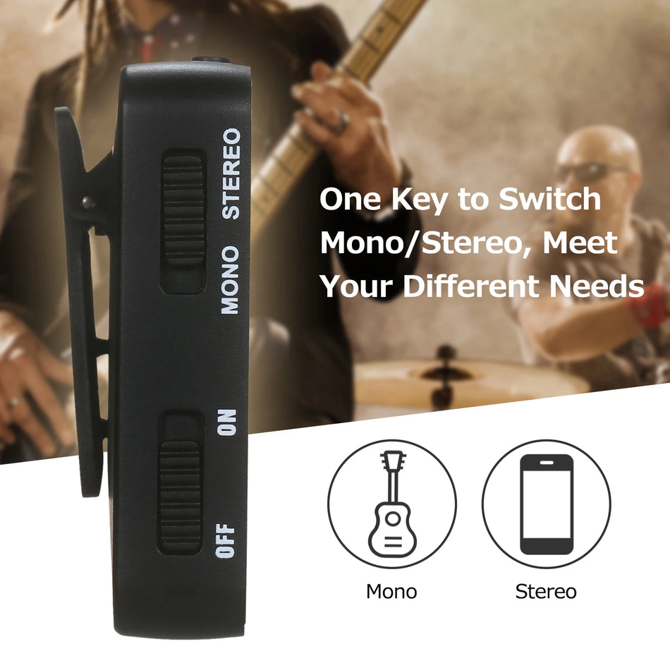 Transmisor Receptor de Audio Inalámbrico WP10 Sin Pérdida