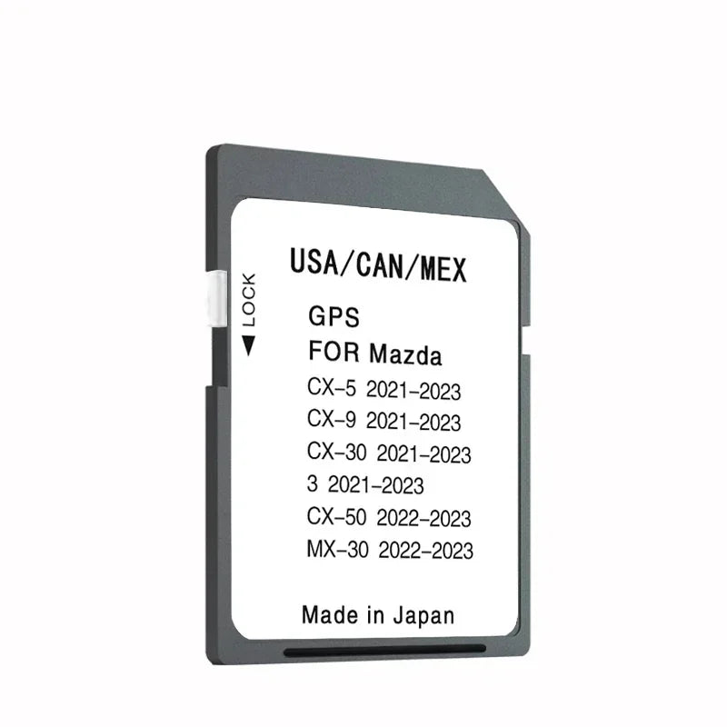 Mazda CX30 Map SD Card 2021 2023 &ndash; Canada Mexico Update