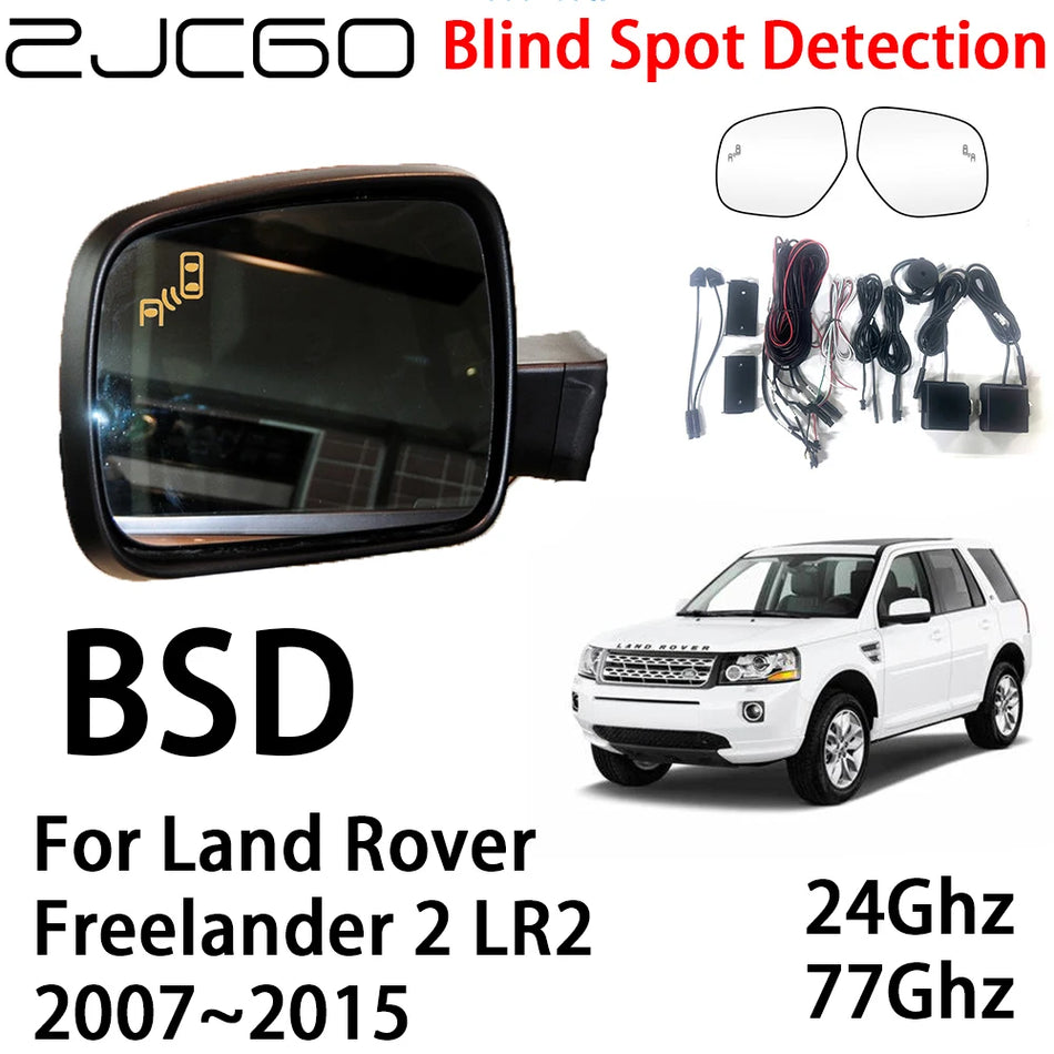 Radaras brīdinājuma sistēma Land Rover Freelander 2 LR2 ar aklās zonas noteikšanu, pēc tirgus