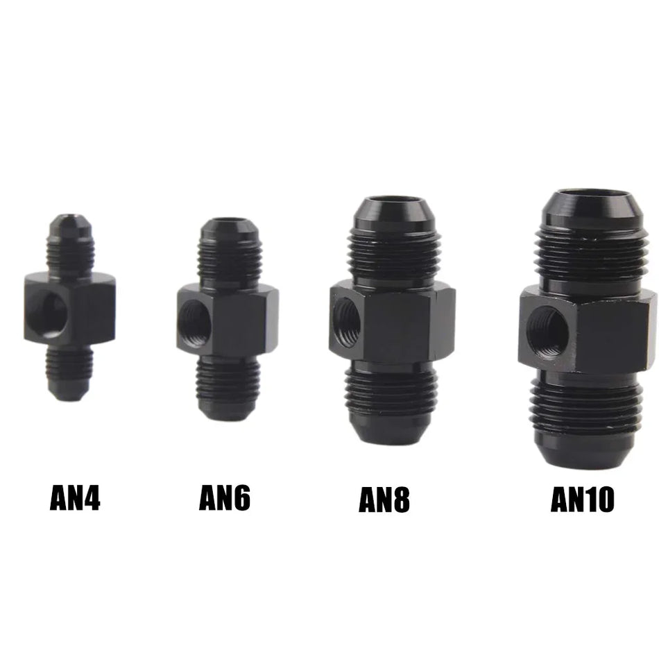 Aluminium AN4 auf 1/8 NPT Port Adapter, männlich zu weiblich für Öl und Kraftstoff