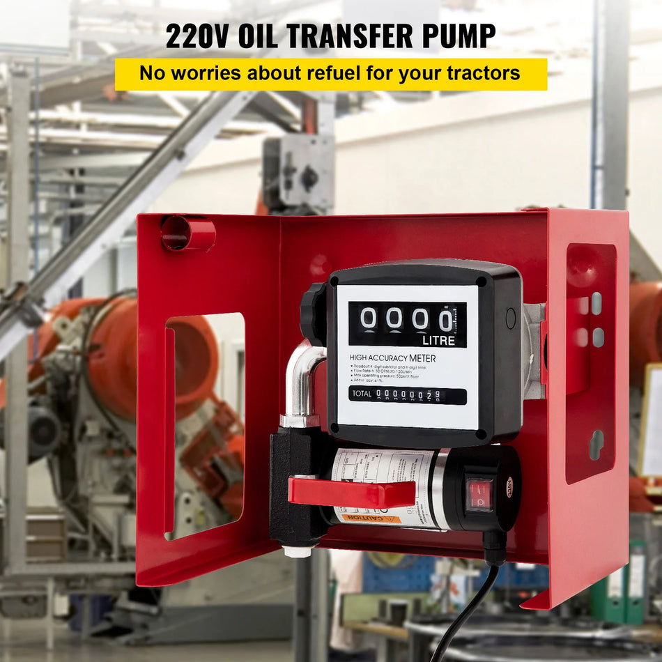 Pompa transferowa oleju napędowego i nafty 40 L na minutę 220V