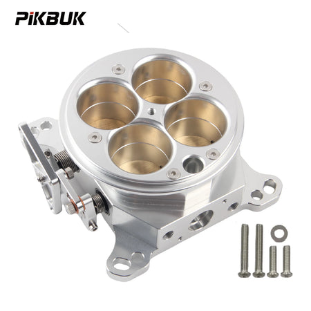 CNC 4 Barrel Throttle Body With 1200CFM Aluminum Fuel Injection by InterCyprus Trading Ltd