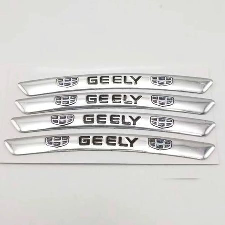 3D Aluminum Wheel Hub Emblems for Chery Tank Geely MG Lynk Co Haval by InterCyprus Trading Ltd