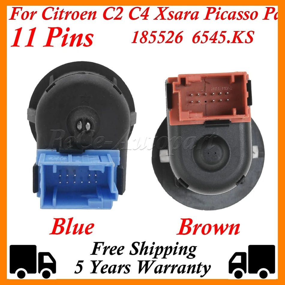 Регулятор бокового зеркала для Citroen C2 C4 Partner Berlingo 185526