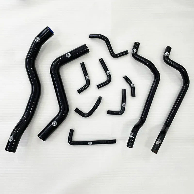 Jäähdyttimen letkusetti Mitsubishi Eclipse GSX DSM 4G63 moottorille, 1995-1999, silikoninen 11-osainen setti