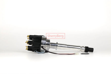 SherryBerg 2-Wire Magnetic Distributor fit for GM SB and BB Compatible ProSeries - Black Cap New Made by InterCyprus Trading Ltd
