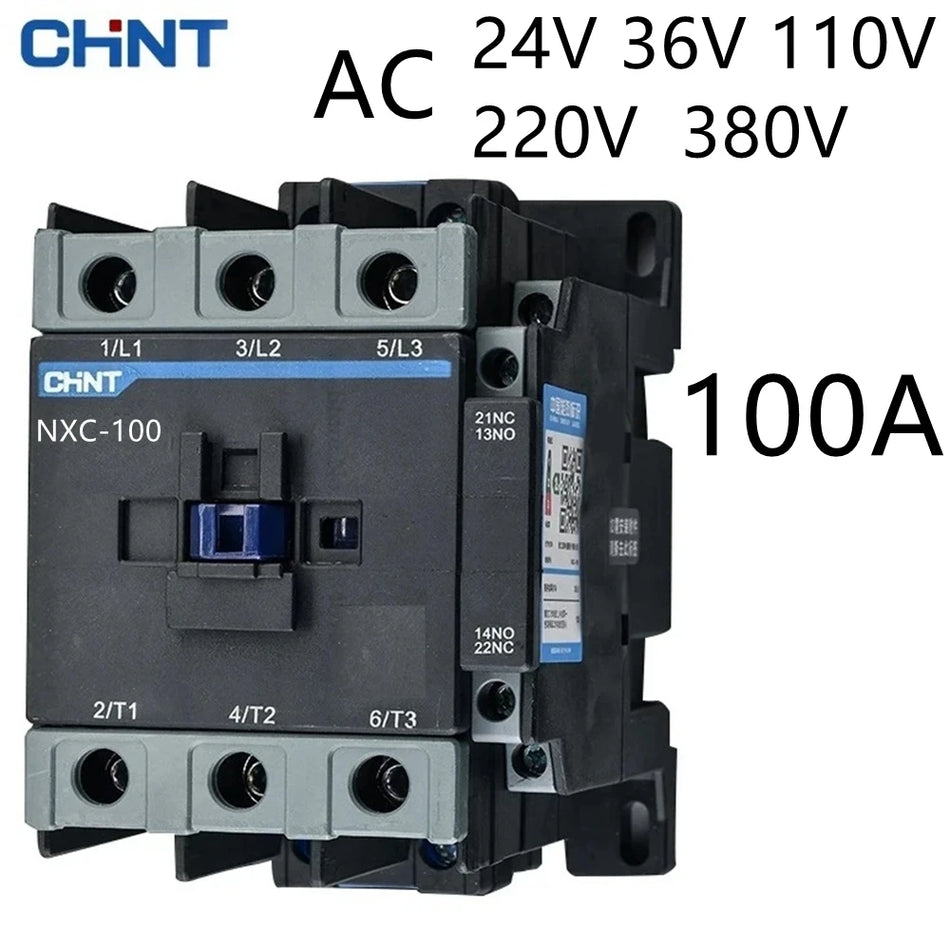 Contattore CHINT NXC 100A 3 Poli 220V Starter Elettromagnetico