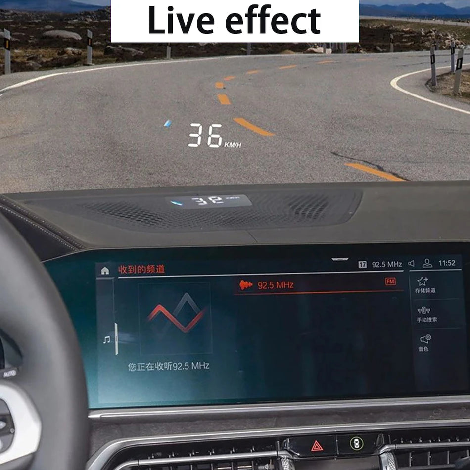 Car HUD Head Up Display for BMW X5 X5M G05 X6 X6M G06 (2018-2023)