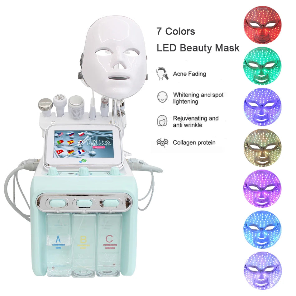 7 In 1 Water Dermabrasion Facial Machine For Deep Cleansing