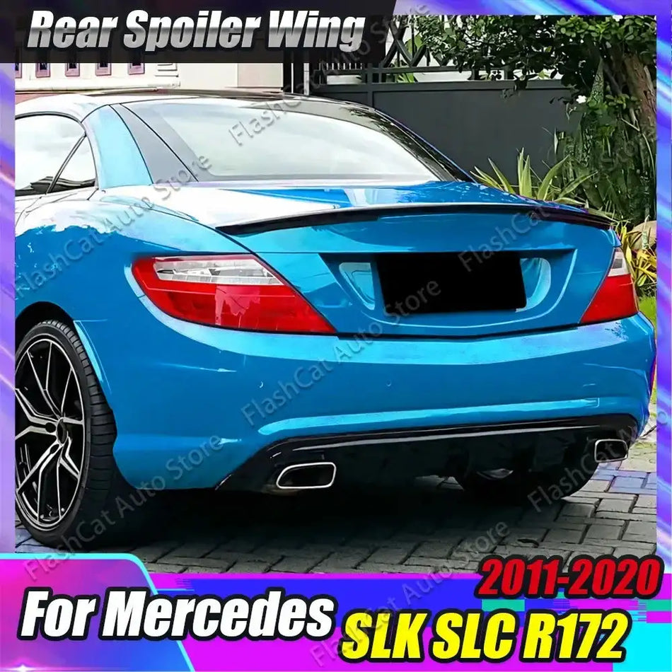 R172 Tail Wing Body Kit Läikiv Must Mercedes SLK SLC