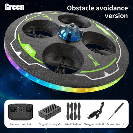 Hywiwine RC Drone with Camera &ndash; Intelligent Obstacle Avoidance GREEN OB