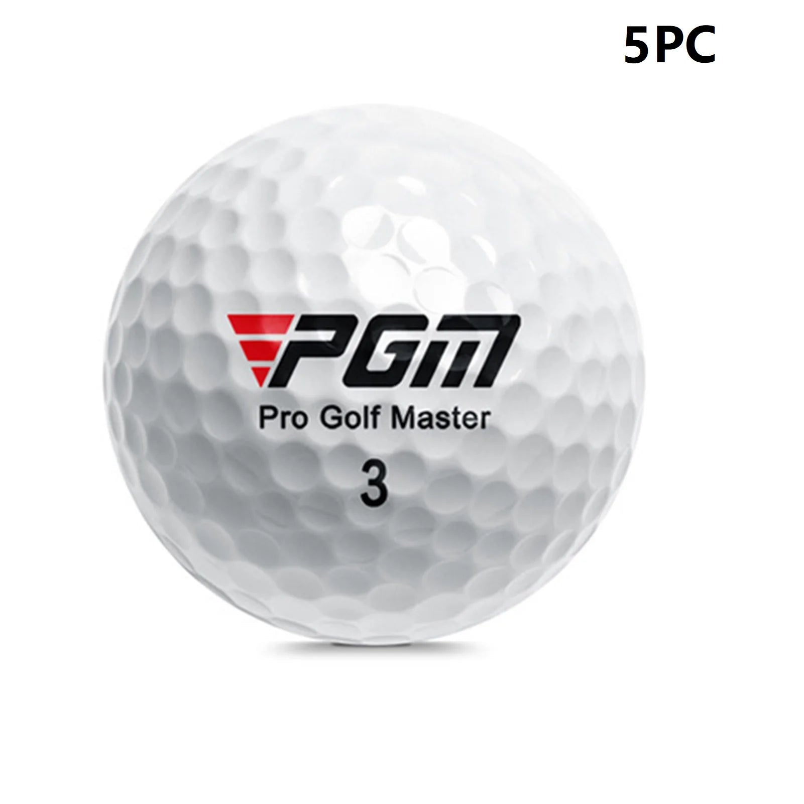 High-Quality 3 Layer Golf Practice Ball &ndash; Durable and Portable Design 5pcs
