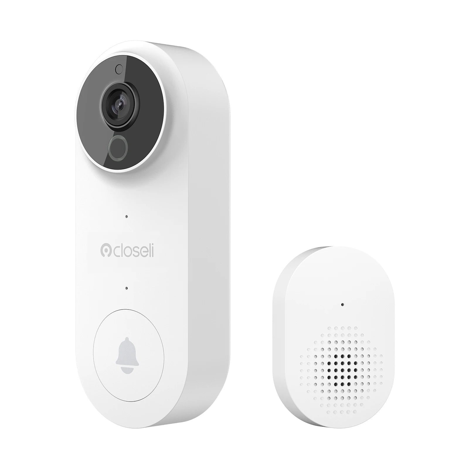 BR100PB2 - Wireless 2MP Video Intercom Door Bell With Camera doorbell / EU Plug