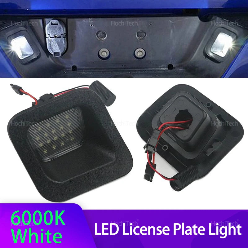 Luces de Placa de Matrícula LED Blancas para Dodge Ram 1500 2500 3500 2013-2018
