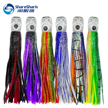 Premium Trolling Skirt Lures for Marlin, Tuna &amp; More - 16cm/25cm