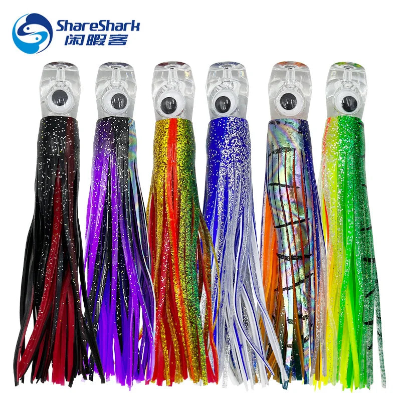 Premium Trolling Skirt Lures for Marlin, Tuna &amp; More - 16cm/25cm