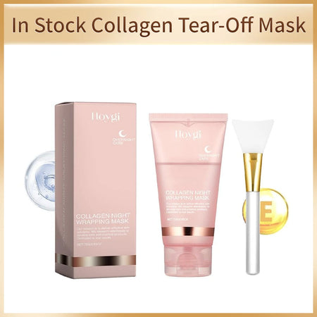 Collagen Peel Off Mask for Deep Cleansing, Moisturizing &amp; Oil-Control