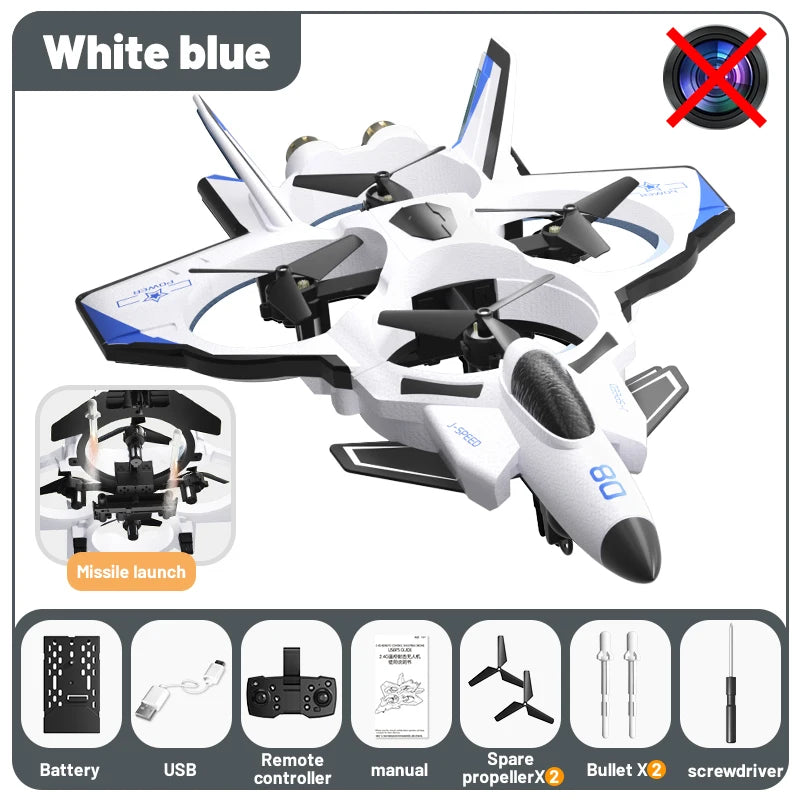 2024 New H121 Stunt Performance Drone - 8K Camera 5G Blue-Missile