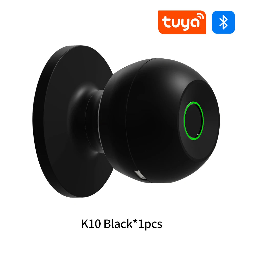 Tuya TTLOCK App Round Door Knob &ndash; Bluetooth App Control k10btuya