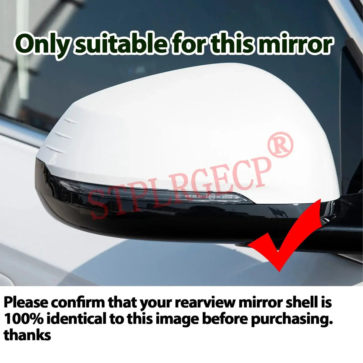 4pcs for BMW X1 IX1 U11 U12 X2 IX2 U10 Glossy Black Mirror Shell Rear View Mirror Cover Replacement Style Side Wing Mirror Caps by InterCyprus Trading Ltd