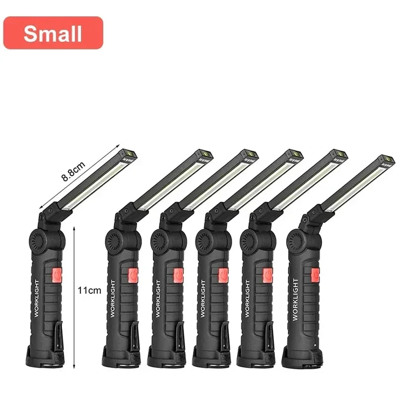 1-6PC Work Light &ndash; 360 Degree Rotating Hands Free Lighting 6PCS Small