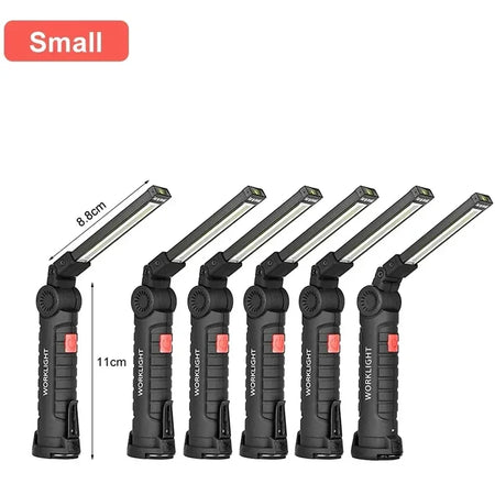 1-6PC Work Light &ndash; 360 Degree Rotating Hands Free Lighting 6PCS Small