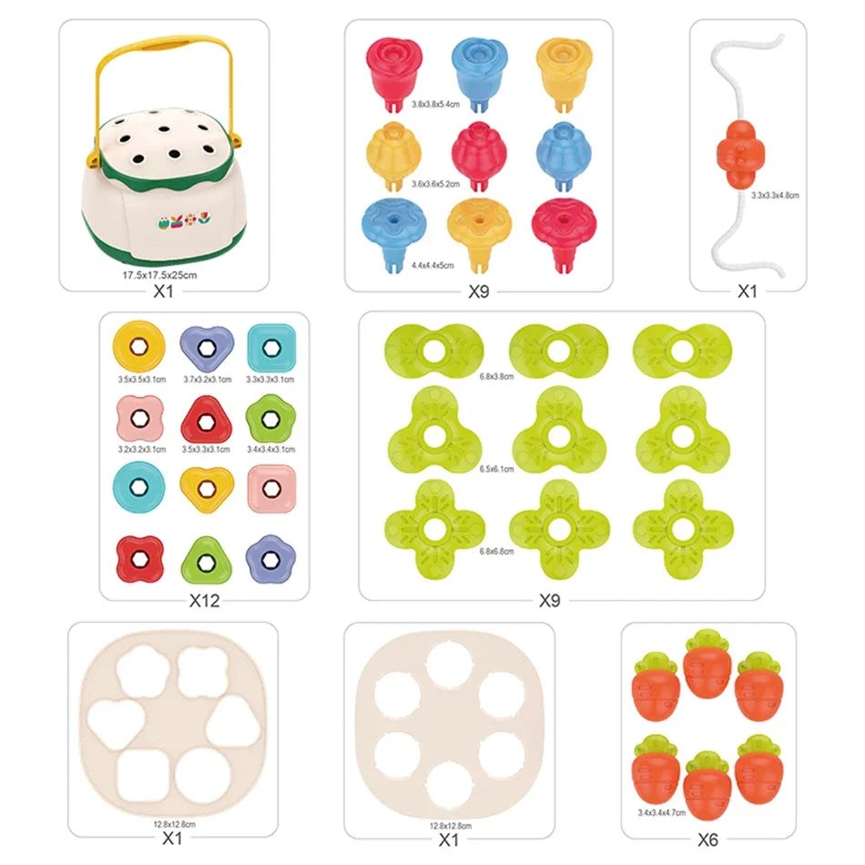 CoolPlay 4in1 Montessori Toy &ndash; Enhances Fine Motor Skills