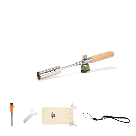 Adjustable Flamethrower for Outdoors - Portable Firepower Short Grey