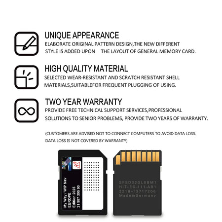 Sat Nav MyWay SD Card T1000-39240 &ndash; Europe Morocco Map 2025