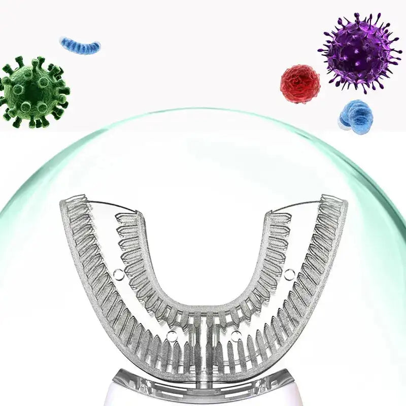 BALASHOV 360 Degree Silicone Head Sonic Electric Toothbrush