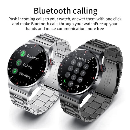 LIGE ECG PPG Bluetooth Call Smart Watch &ndash; AMOLED Full Touch