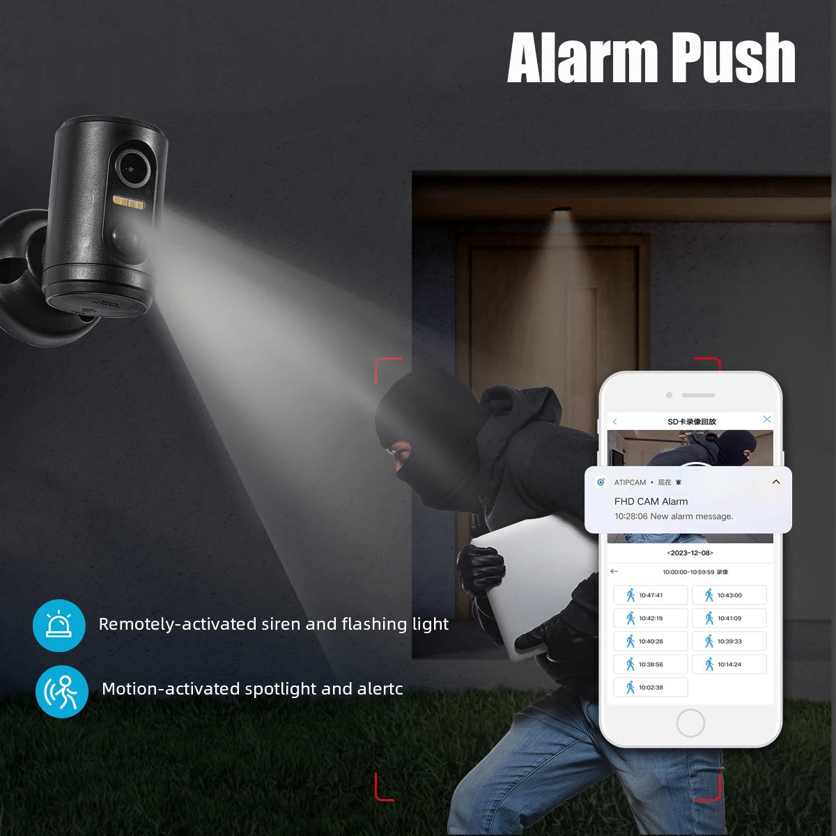 EYIZCO M2 Mini Battery Camera &ndash; Wireless HD Video with PIR Motion Detection