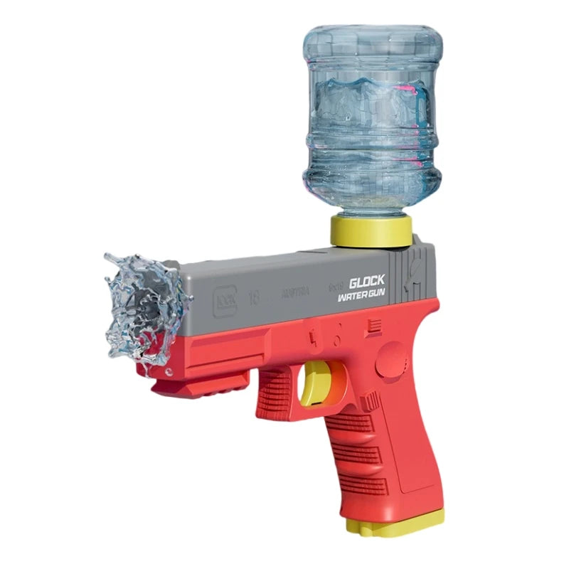 Electric Water Gun &ndash; High-Speed Automatic Blaster Red