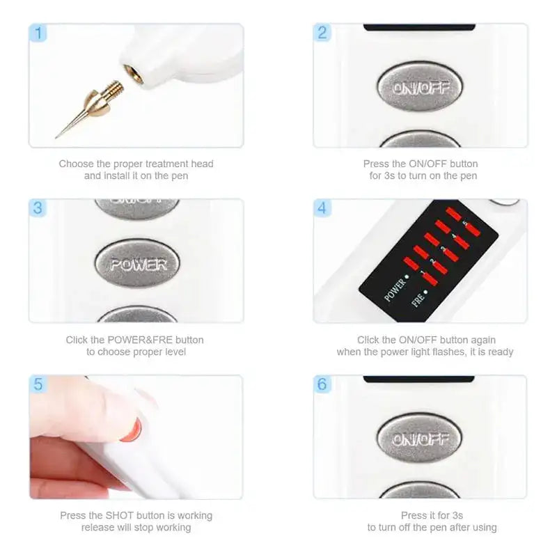 Ionic Spot Pen For Freckles And Mole Removal Skin Care