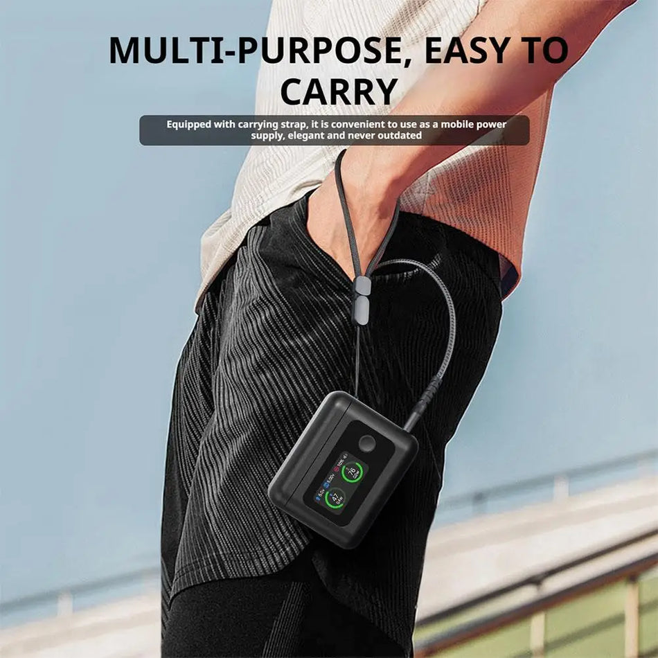 Insta360 X5 Battery Charger Case &ndash; Dual Battery Fast Charging with LED Display