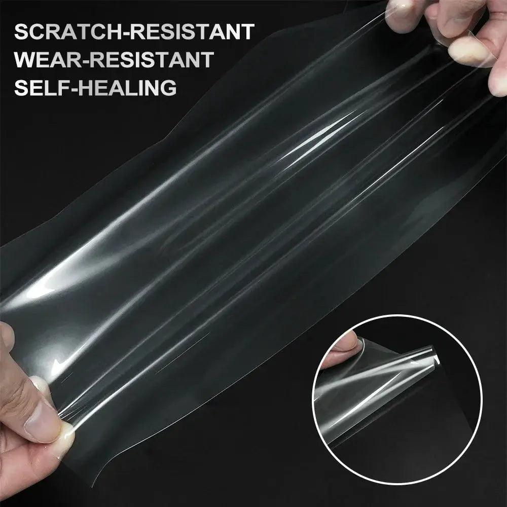 Pre Cut TPU Center Console Protective Film With Self Healing For Audi Q5 2025 by InterCyprus Trading Ltd