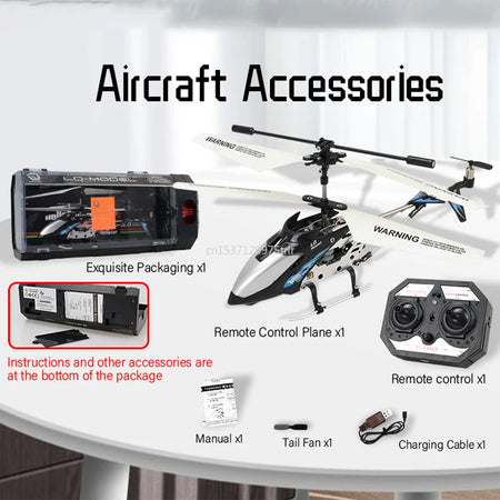 HN 3.5CH Remote Control Helicopter with USB Charging for Kids