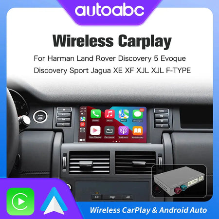 Wireless CarPlay For Bosch Harman Host Rover Discovery 5 Evoque Discovery Sport Jagua XE XF with Android Auto Multimedia Decoder by InterCyprus Trading Ltd