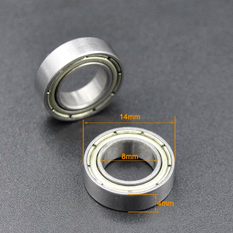MR148 ZZ 8x14x4mm 2Z Miniature Bearing - High Speed CHINA