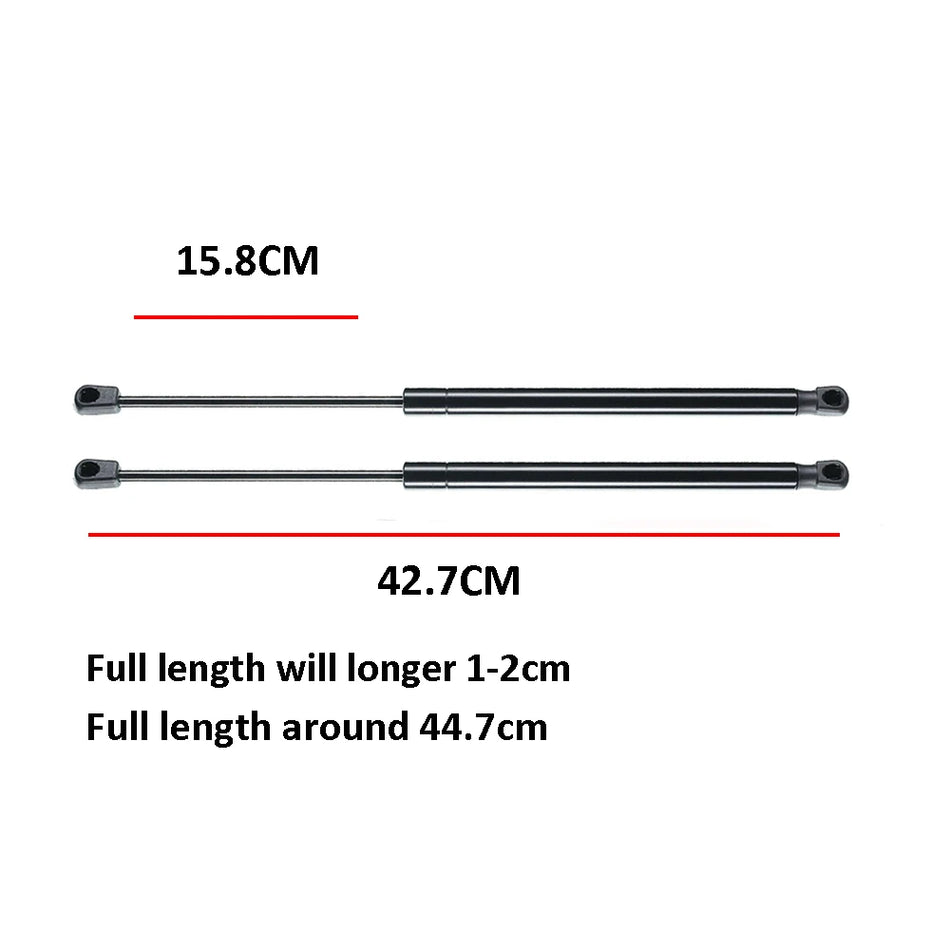 Tailgate Lift Support Gas Spring Shocks for Jeep Patriot 2007-2015 Plastic and Metal