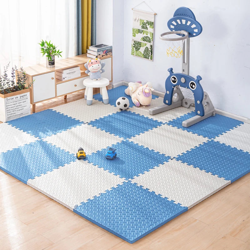 Tapis de puzzle en mousse pour enfants, dalles de jeu douces pour bébés 30 cm, rembourrage de sol