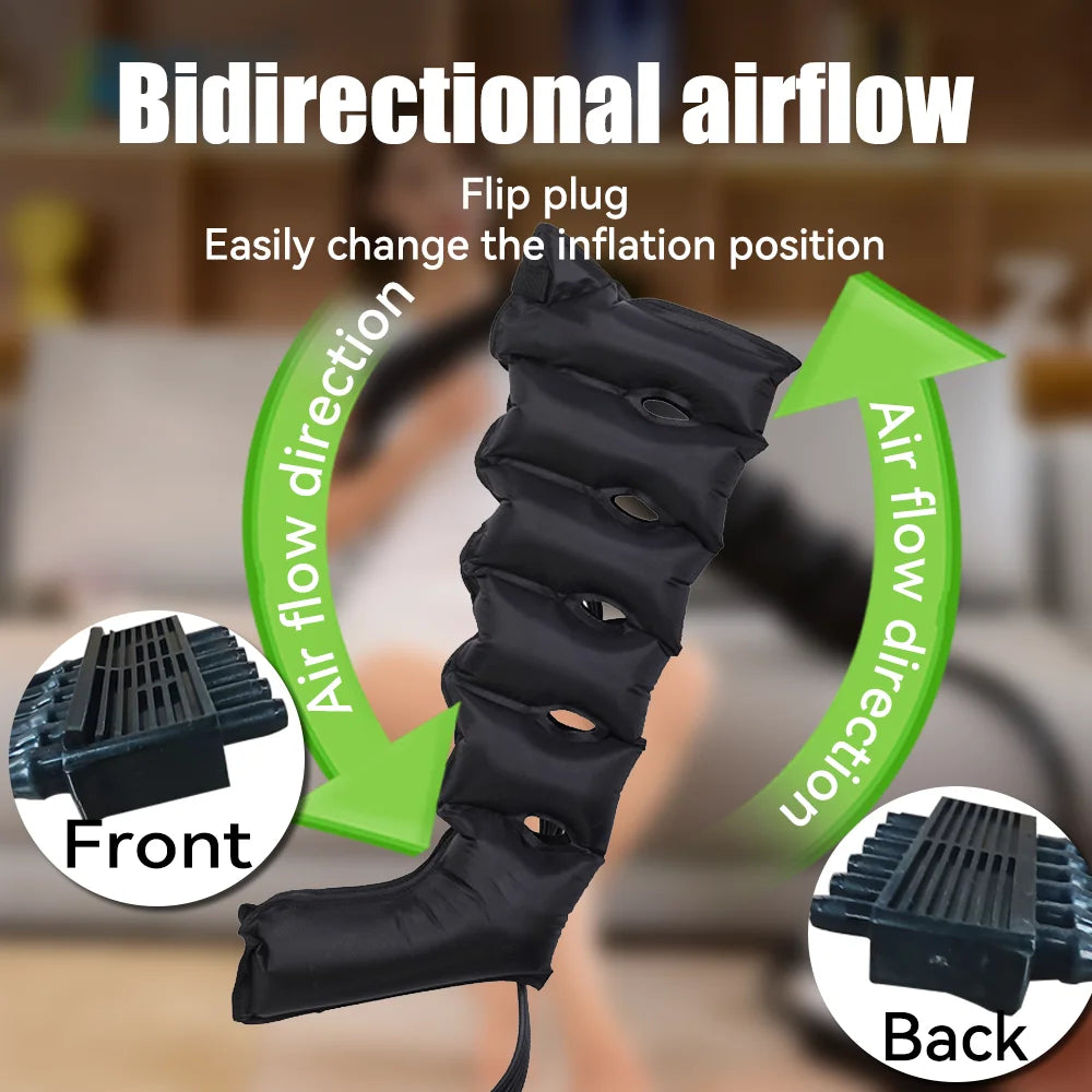 Thigh Air Compression Massager &ndash; Varicose Vein Relief