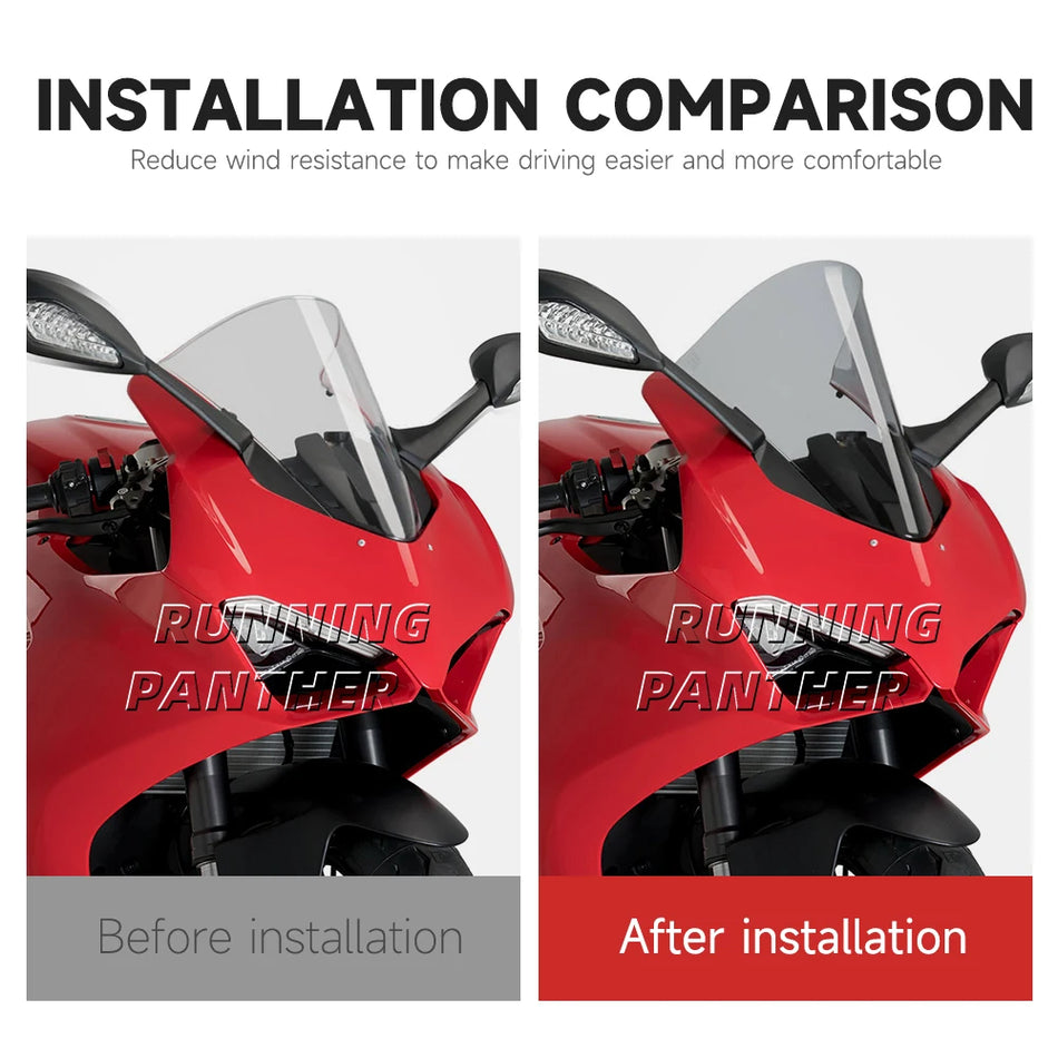 Vējstikls Ducati Panigale V2 2018-2024, Panigale V4 S 2018-2019
