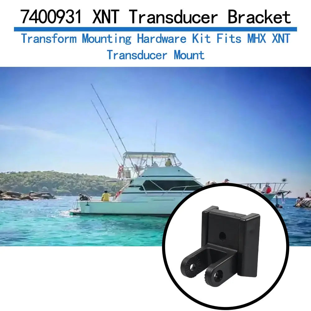 7400931 MHX XNT Transducer Bracket For XHS Model Transducers For XNT 9 20 Transom Mounting Hardware Kit Black BT-1014 by InterCyprus Trading Ltd
