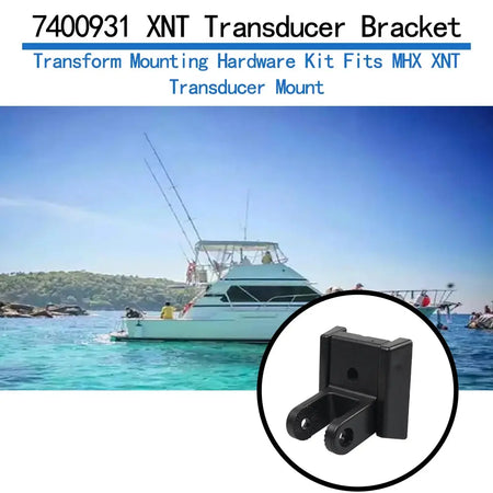 7400931 MHX XNT Transducer Bracket For XHS Model Transducers For XNT 9 20 Transom Mounting Hardware Kit Black BT-1014 by InterCyprus Trading Ltd