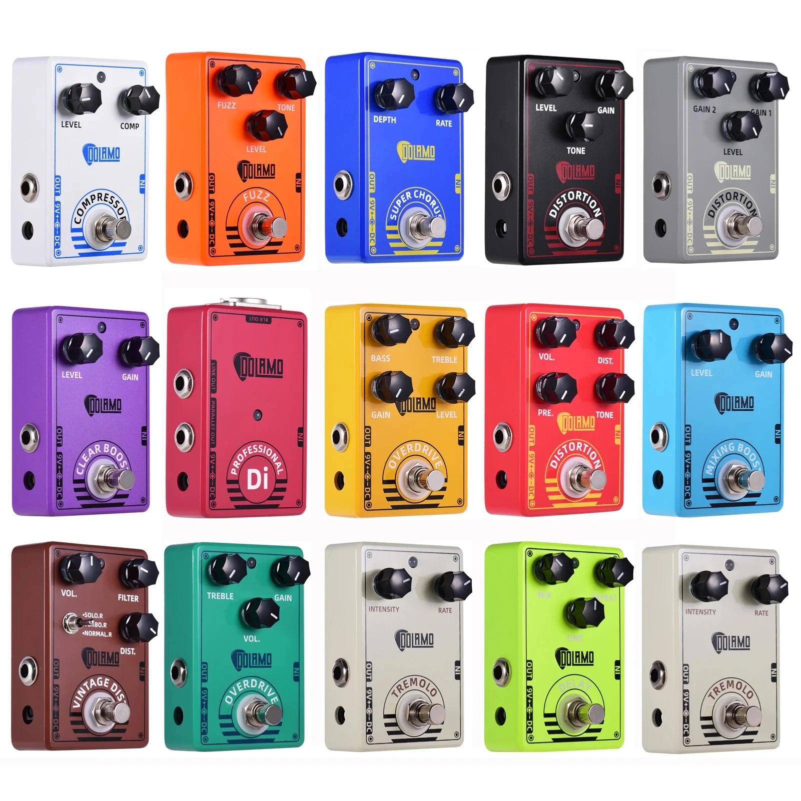 Caline Dolamo Chubby Comp Delay Pedal &ndash; Fuzz Delay And More