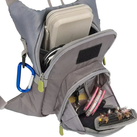 Waist Pack Fly Fishing Chest Pack &ndash; Versatile Wader Belt with Net Slot and 5L Storage