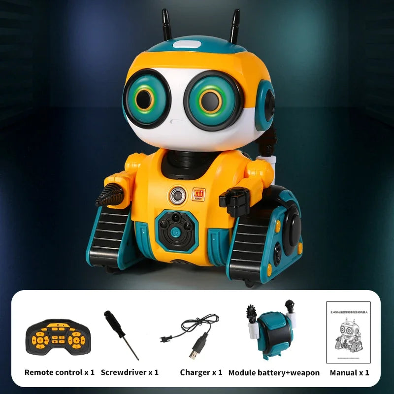 Smart Robot Interactive Toy &ndash; Remote Control Dance and Music Fun B